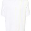 Jacquemus Le Polo Juego Polo Shirt White Men Polo Shirts Maison-Kitsune