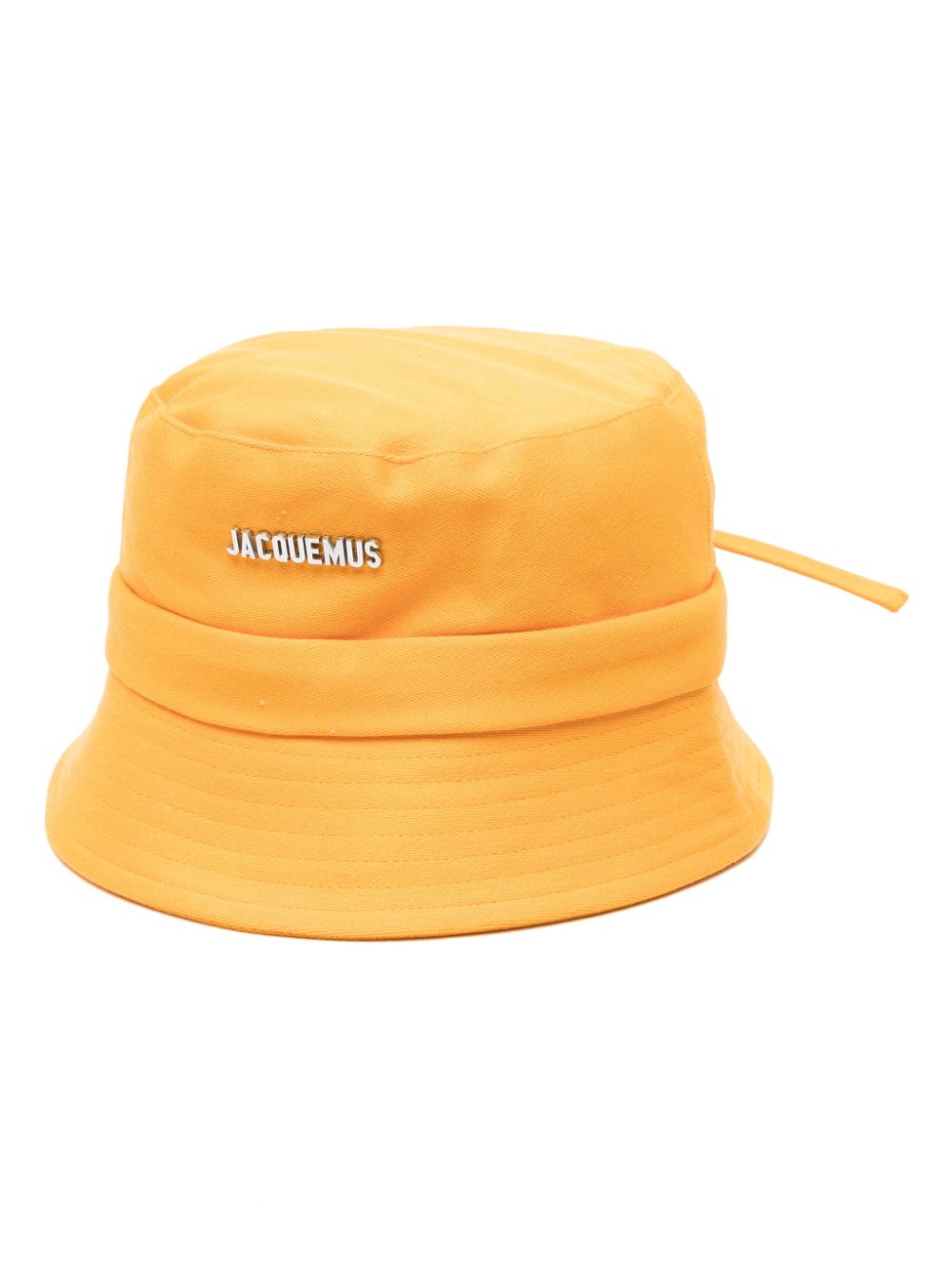 Maison-Kitsune Jacquemus Le Bob Cotton Bucket Hat Orange Men Hats