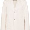 Jacquemus La Veste Jean Canvas Blazer Neutrals Maison-Kitsune Men Blazers