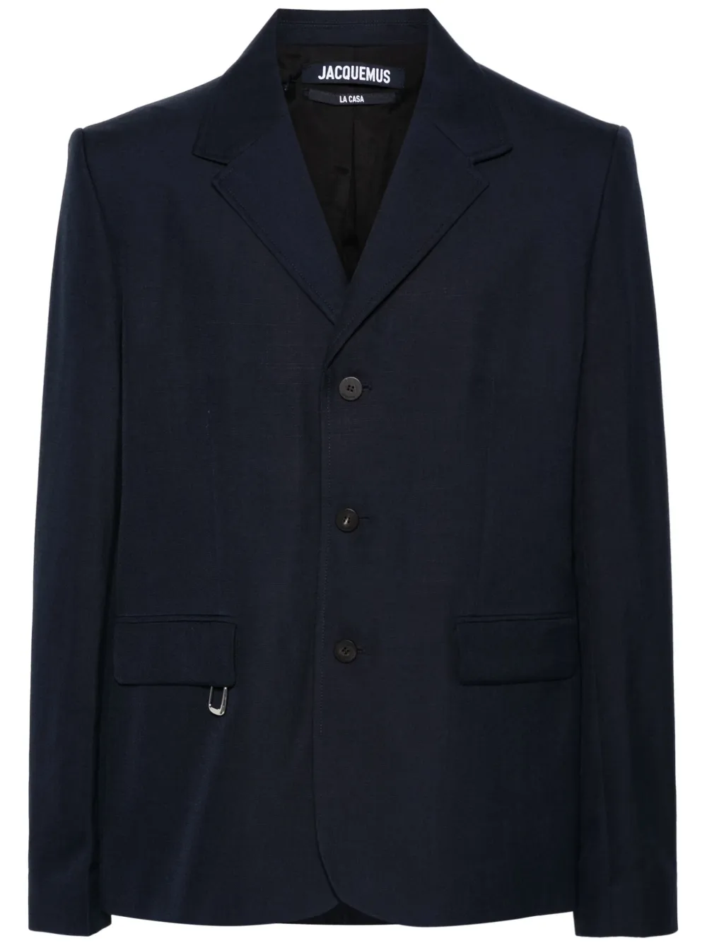 Jacquemus Le Veste Blazer Blue Men Blazers Maison-Kitsune