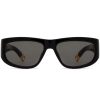 Jacquemus Pilota Sunglasses Black Maison-Kitsune Men Sunglasses