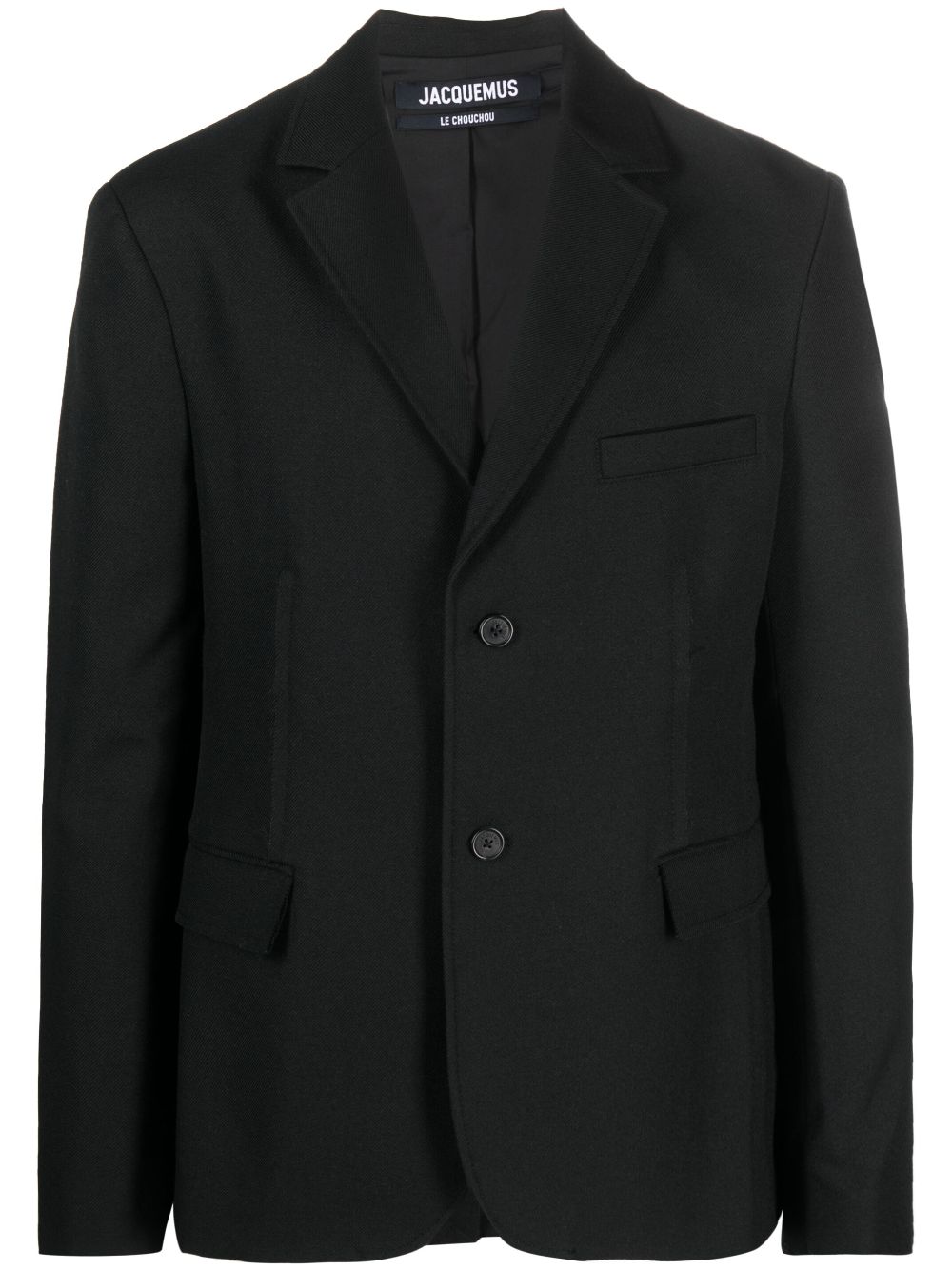 Jacquemus single-breasted virgin-wool Blazer Black Men Blazers Maison-Kitsune