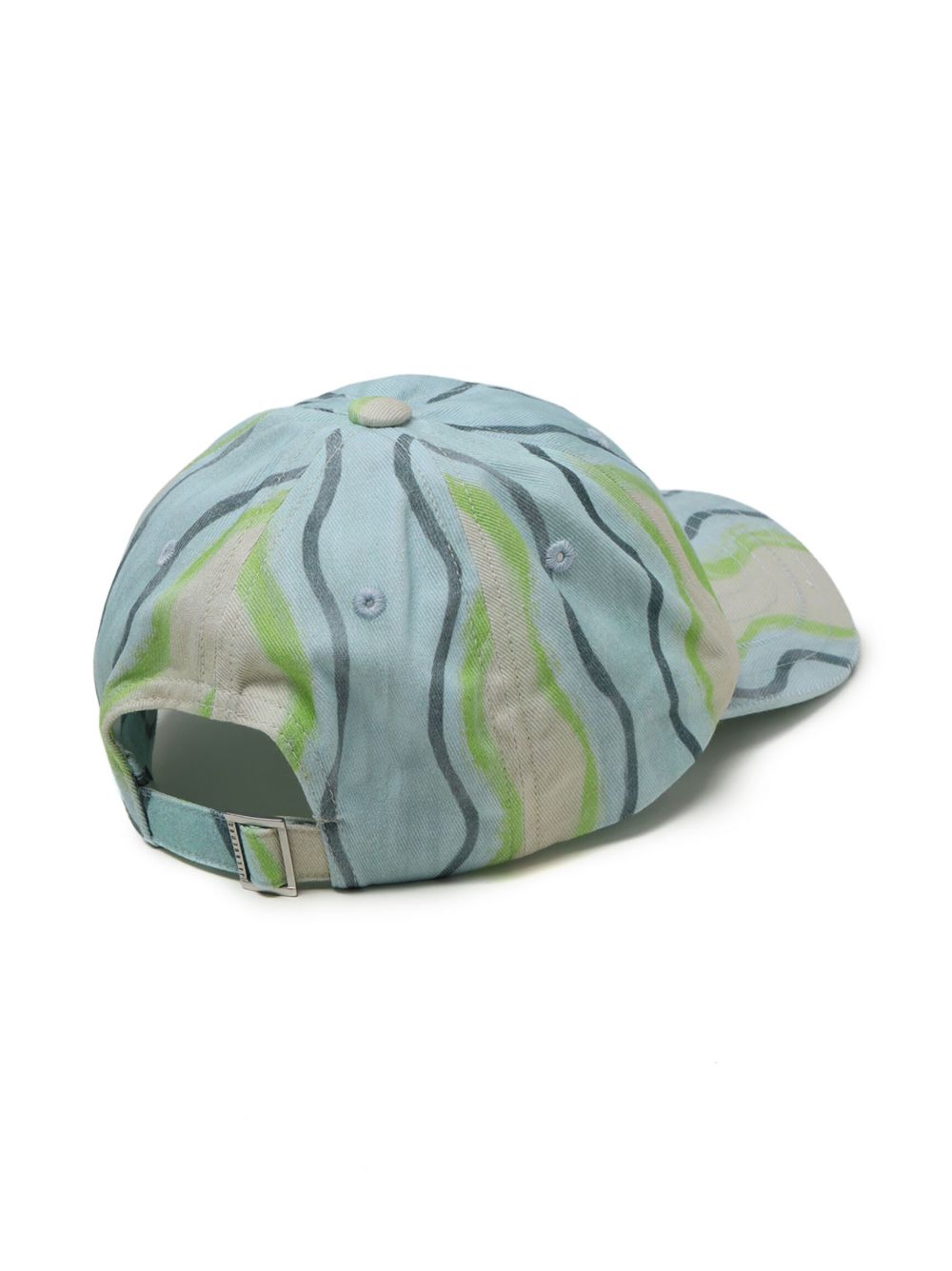 Jacquemus La Casquette Jacquemus Printed Cap Grey Maison-Kitsune Men Hats