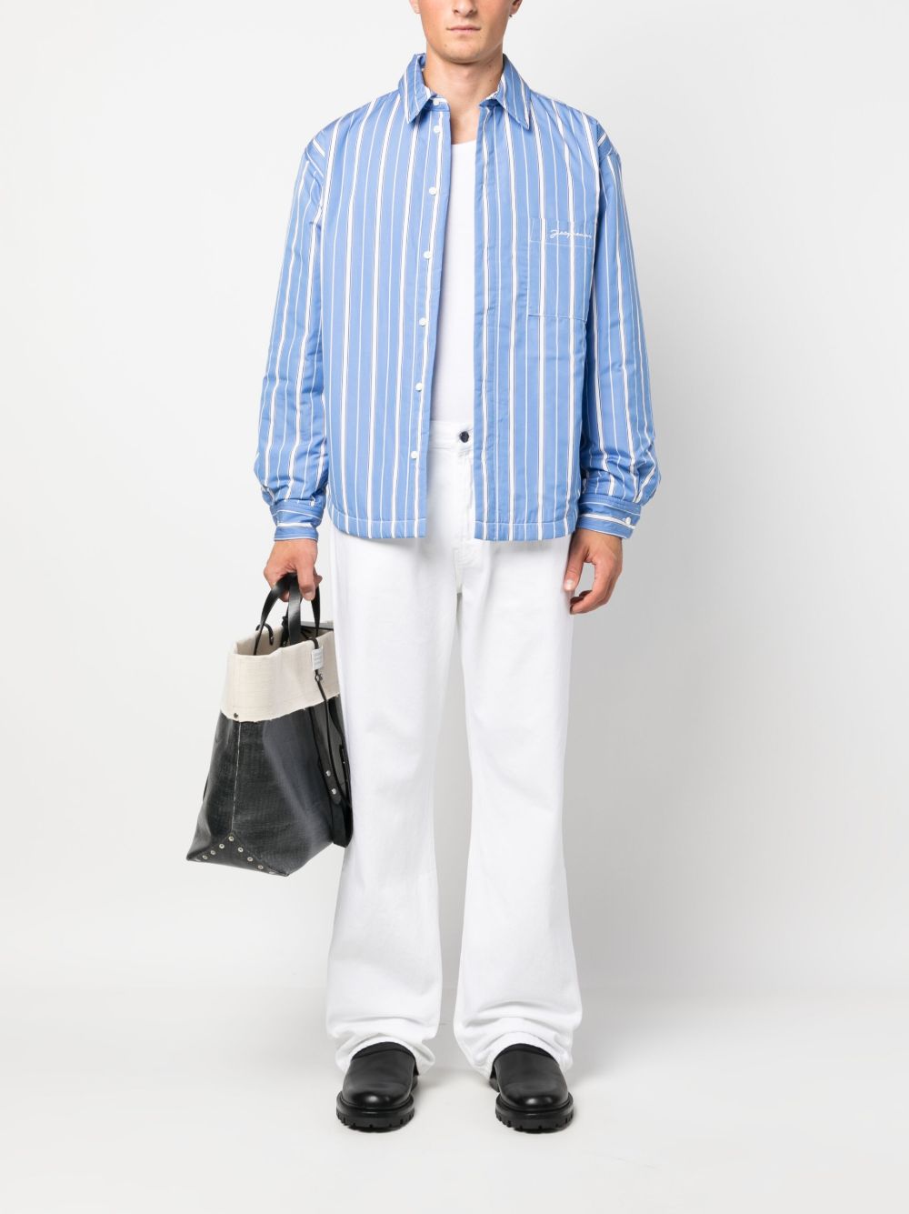 Men Regular & Straight-Leg Jeans Maison-Kitsune Jacquemus straight-leg Jeans White