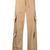 Jacquemus straight-leg Cargo Trousers Neutrals Maison-Kitsune Men Regular-Fit & Straight Leg Pants