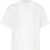 Jacquemus floral-appliqué Shirt White Maison-Kitsune Men Shirts