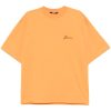 Maison-Kitsune Jacquemus Le Halteres T-shirt Orange Men T-Shirts