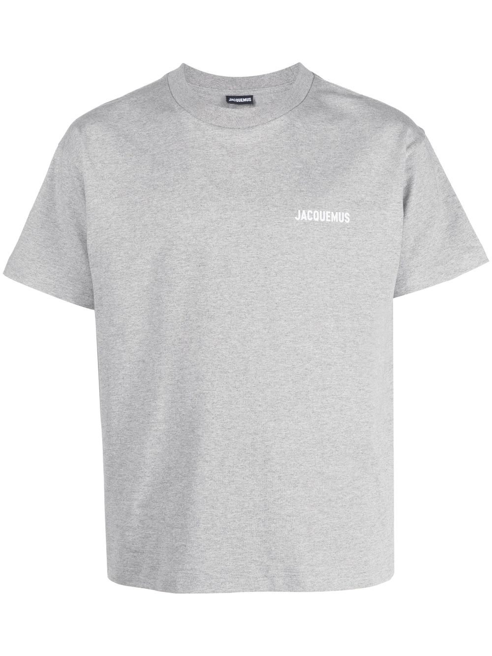 Jacquemus Le T-shirt Jacquemus logo-print T-shirt Grey Men T-Shirts Maison-Kitsune