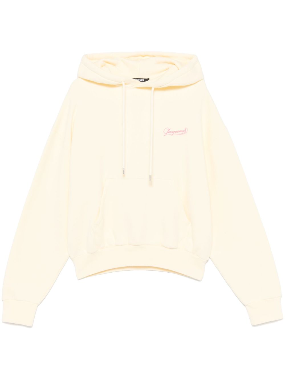 Jacquemus Le Corto Hoodie Yellow Maison-Kitsune Men Hoodies