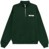 Jacquemus The Gros Grain Sweatshirt Green Men Sweatshirts Maison-Kitsune