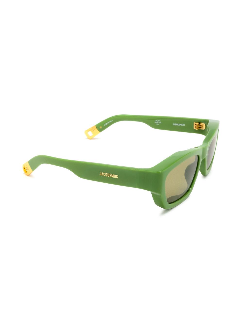 Maison-Kitsune Sunglasses Men Jacquemus The Meridiano Sunglasses Green