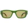 Maison-Kitsune Sunglasses Men Jacquemus The Meridiano Sunglasses Green