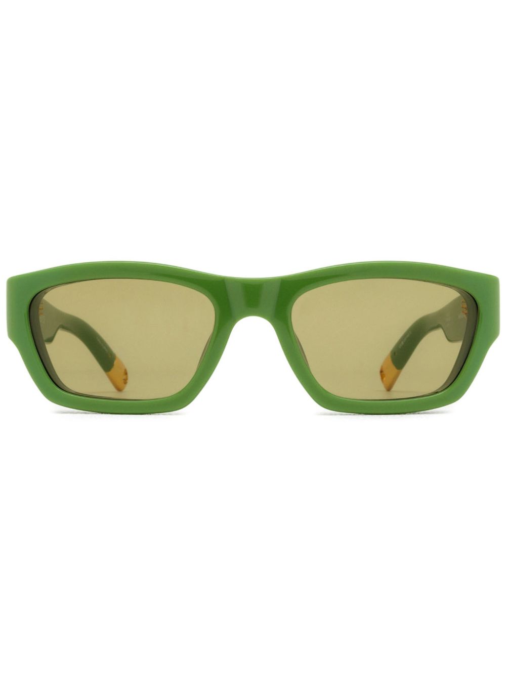 Maison-Kitsune Sunglasses Men Jacquemus The Meridiano Sunglasses Green