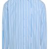 Maison-Kitsune Shirts Men Jacquemus La Chemise Simon Jacquard Shirt Blue