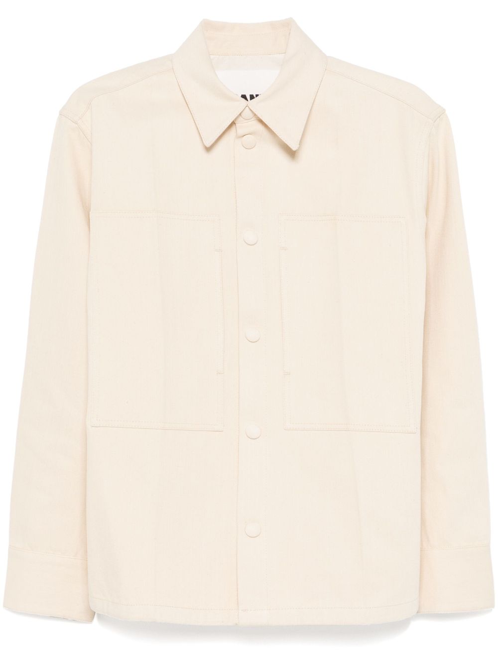 Jil Sander Denim Shirt Neutrals Men Shirts Maison-Kitsune