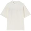 Men T-Shirts Maison-Kitsune Jil Sander logo-print T-shirt White