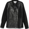 Jil Sander Sea Island Denim Shirt Black Men Shirts Maison-Kitsune