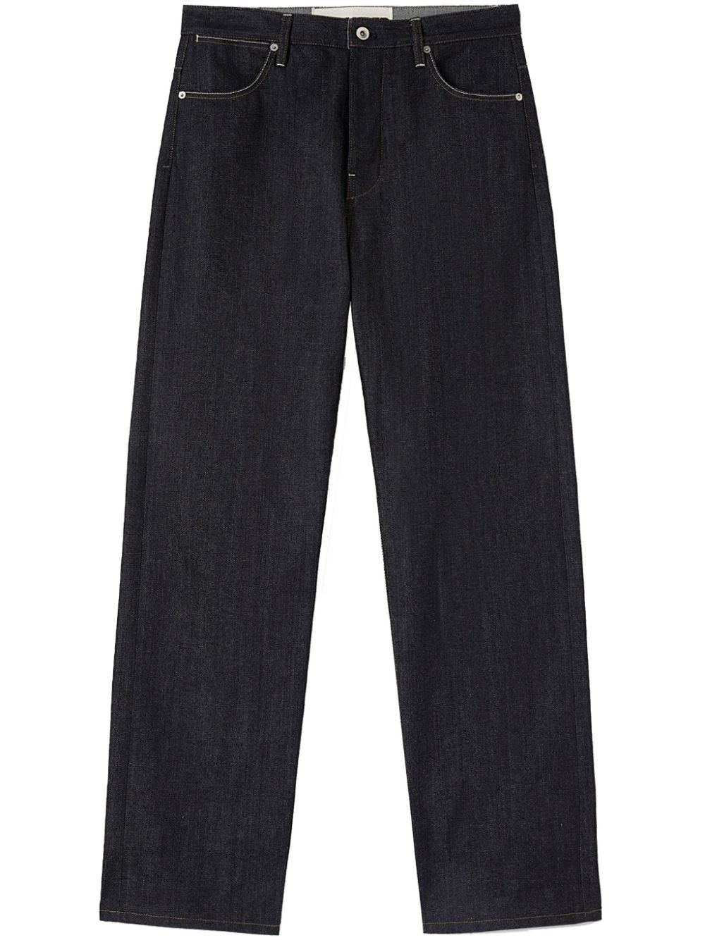 Jil Sander loose-cut five-pocket Jeans Blue Maison-Kitsune Men Relaxed-Fit Jeans