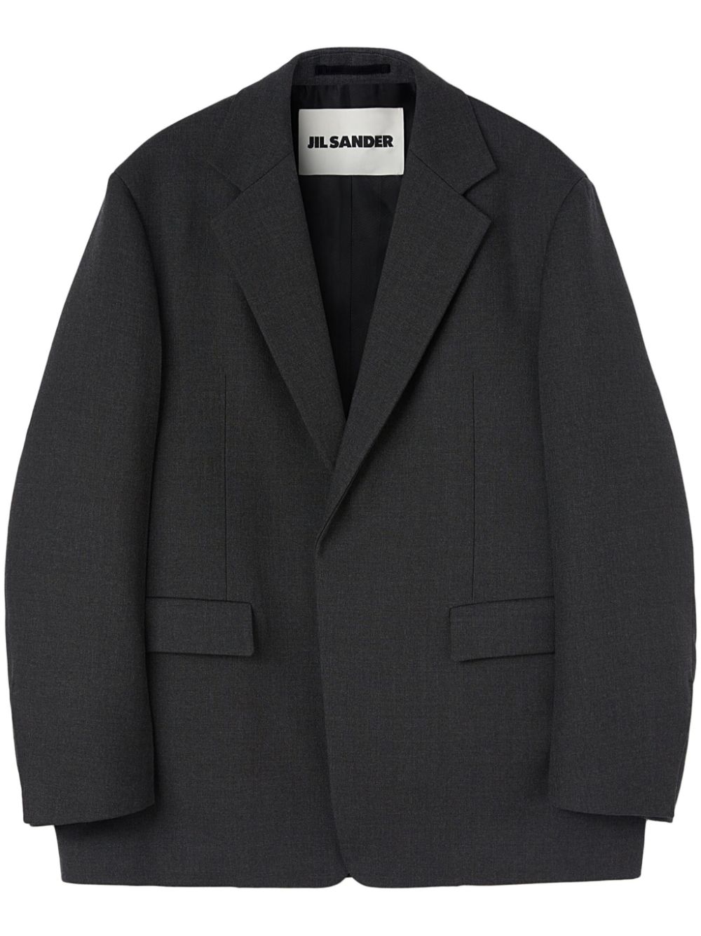 Jil Sander Twill Blazer Black Maison-Kitsune Men Blazers