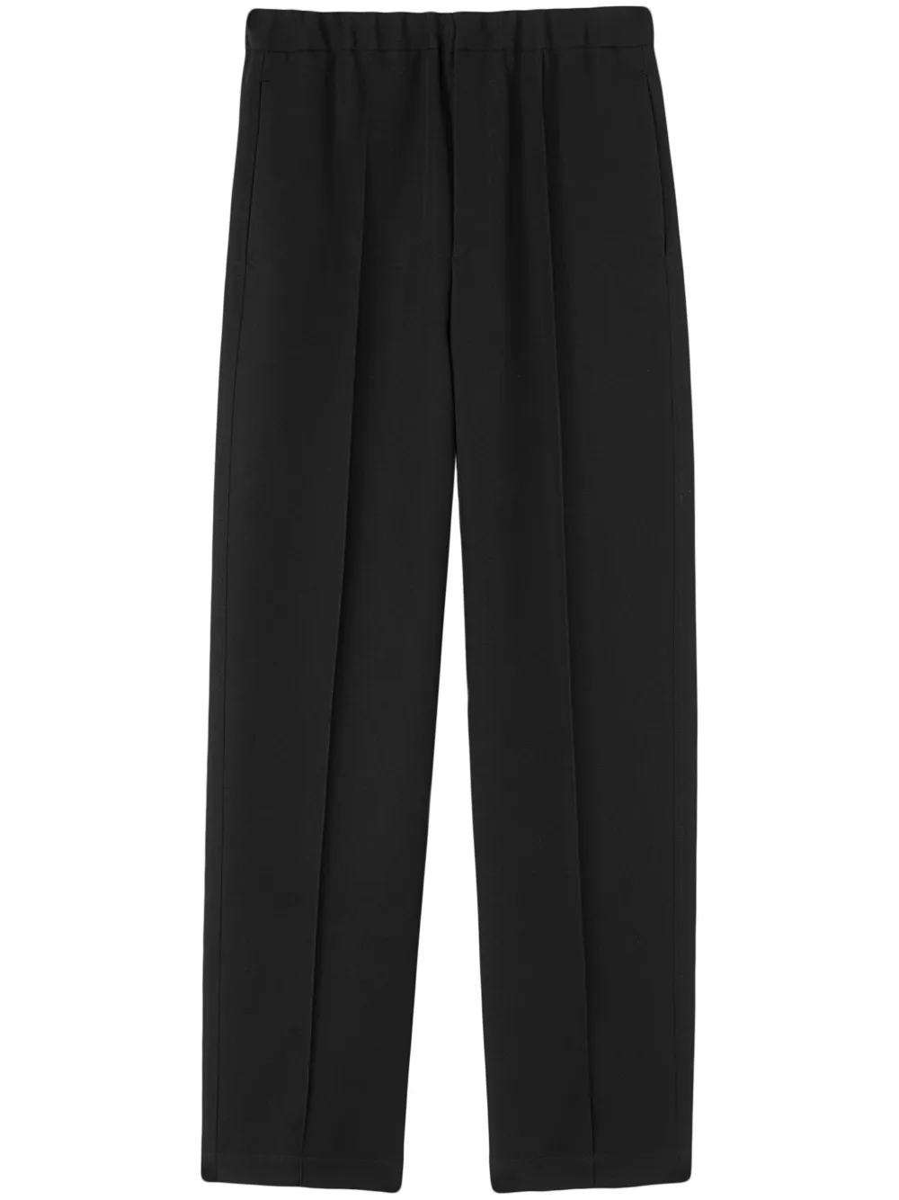 Maison-Kitsune Jil Sander straight-leg Trousers Black Men Regular-Fit & Straight Leg Pants