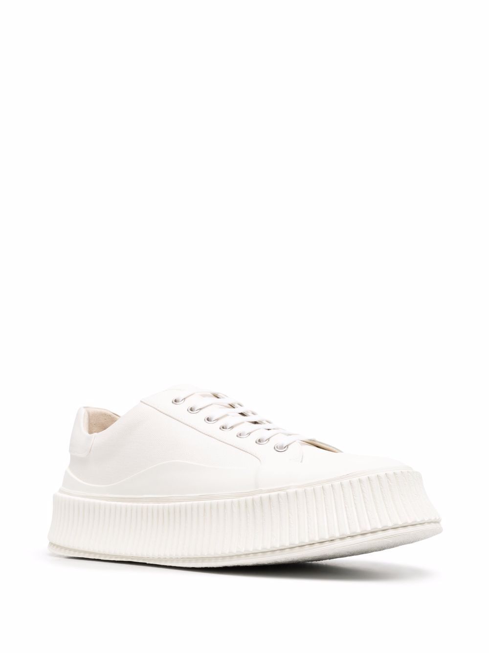 Men Low-Tops Maison-Kitsune Jil Sander low-top lace-up Sneakers White