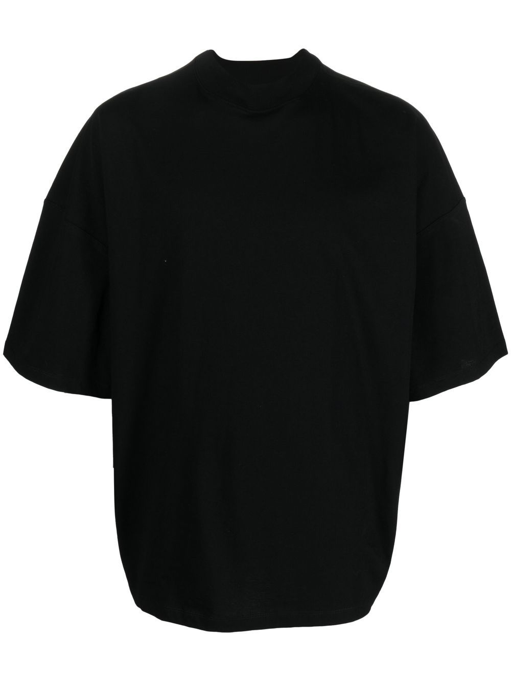Jil Sander short-sleeved Cotton T-shirt Black Maison-Kitsune Men T-Shirts