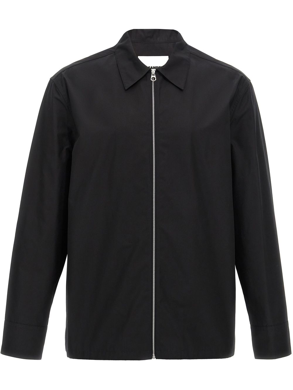 Maison-Kitsune Jil Sander sip-up Shirt Black Men Shirts