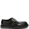 Maison-Kitsune Jil Sander Leather Loafers Black Men Loafers