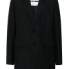 Maison-Kitsune Jil Sander single-breasted Relaxed Fit Tailored Suit Blue Men Single Breasted Suits
