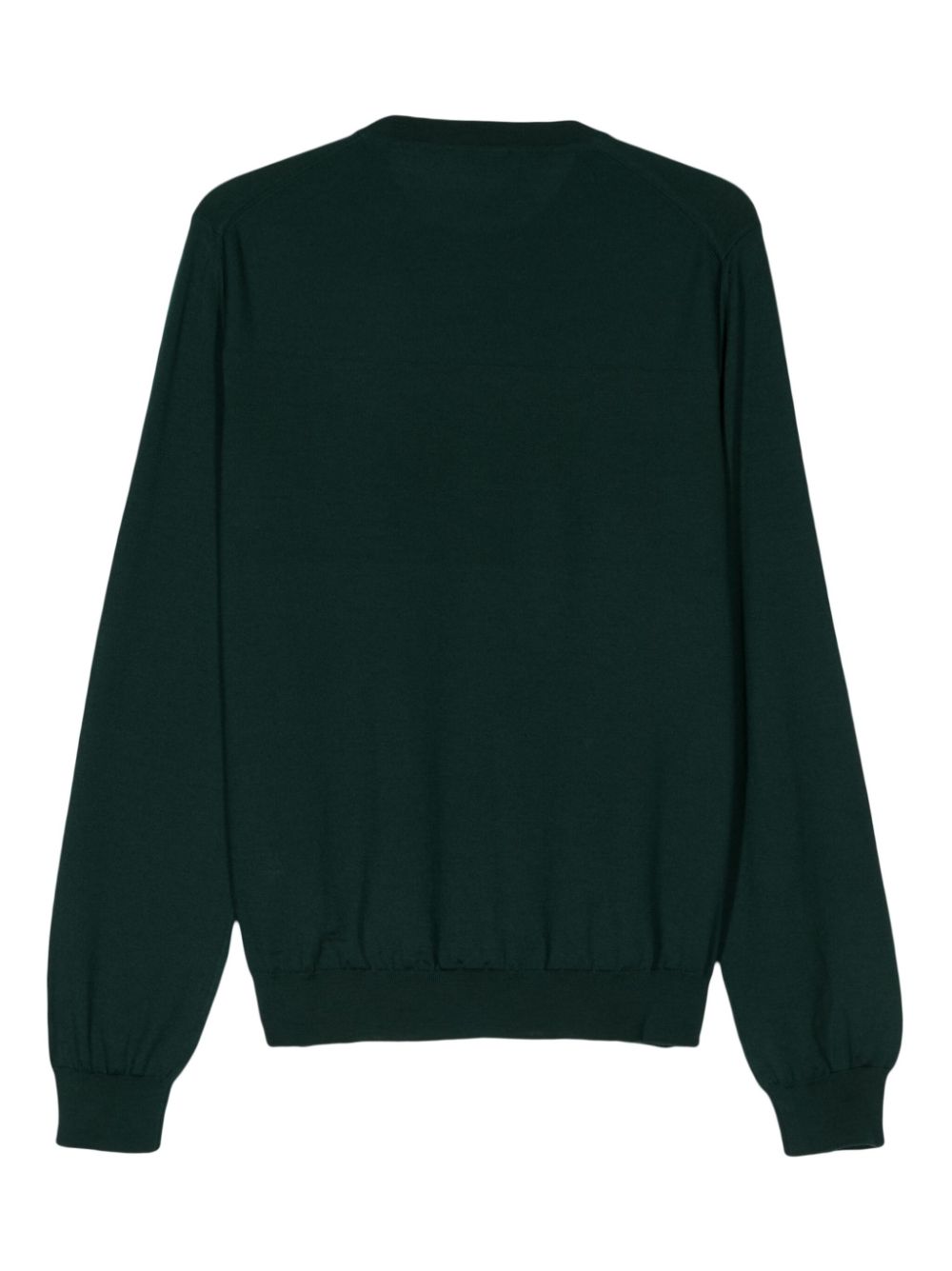 Jil Sander crew-neck Sweater Green Men Knitted Sweaters Maison-Kitsune