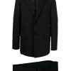 Jil Sander single-breasted straight-leg Suit Black Men Single Breasted Suits Maison-Kitsune