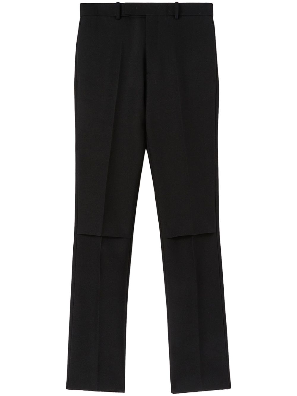Men Regular-Fit & Straight Leg Pants Maison-Kitsune Jil Sander slim-fit Tailored Wool Trousers Black