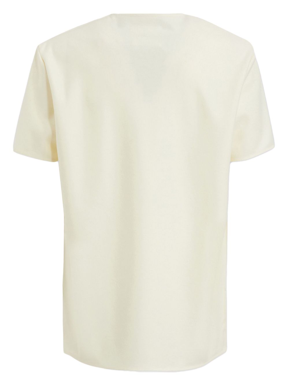 Maison-Kitsune Jil Sander Wool t-shirt Neutrals Men T-Shirts