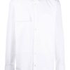 Jil Sander long-sleeve button-up Shirt White Men Shirts Maison-Kitsune