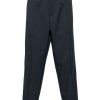 Jil Sander elasticated-waist Tapered Trousers Blue Maison-Kitsune Men Tapered Pants