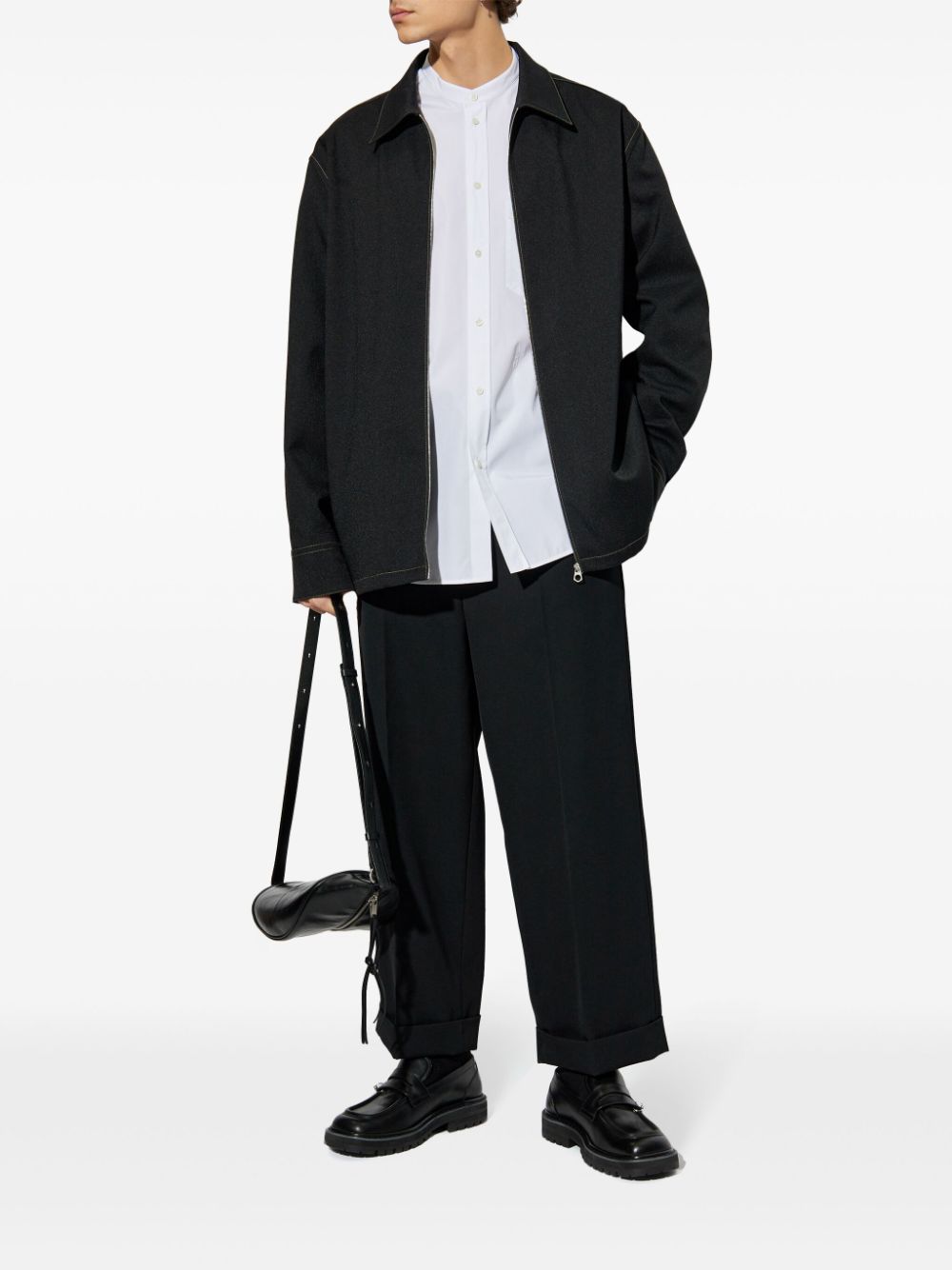 Jil Sander flap-pocket Shirt White Maison-Kitsune Men Shirts