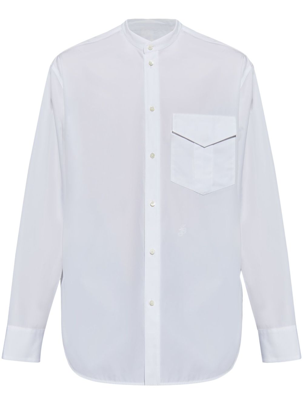 Jil Sander flap-pocket Shirt White Maison-Kitsune Men Shirts