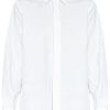 Maison-Kitsune Shirts Men Jil Sander Cotton Shirt White