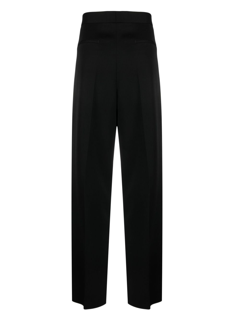 Jil Sander Wool straight-leg Trousers Black Men Regular-Fit & Straight Leg Pants Maison-Kitsune