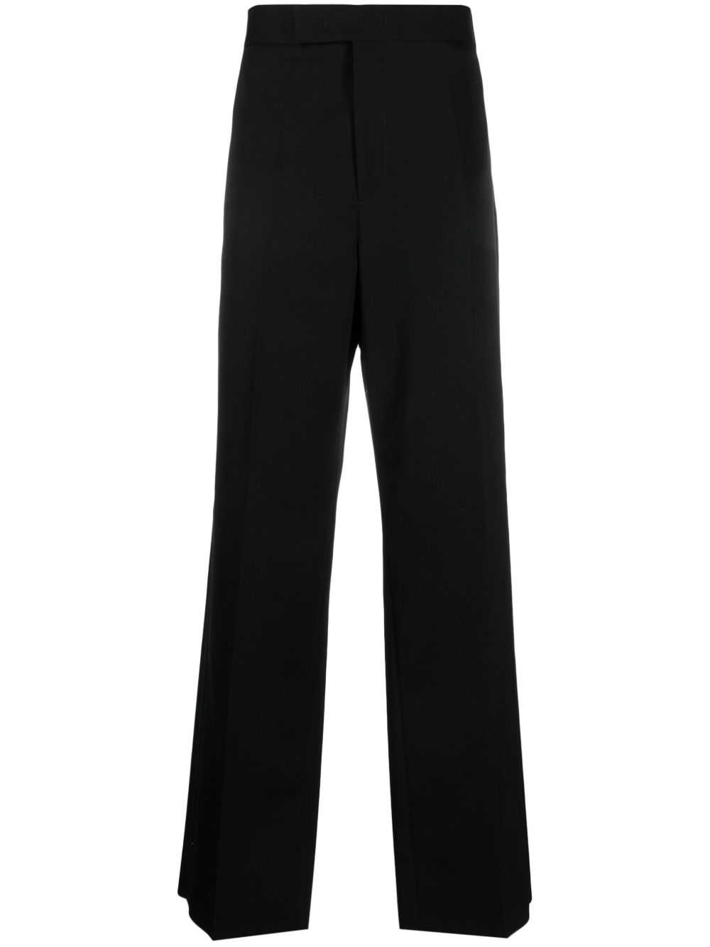 Jil Sander Wool straight-leg Trousers Black Men Regular-Fit & Straight Leg Pants Maison-Kitsune