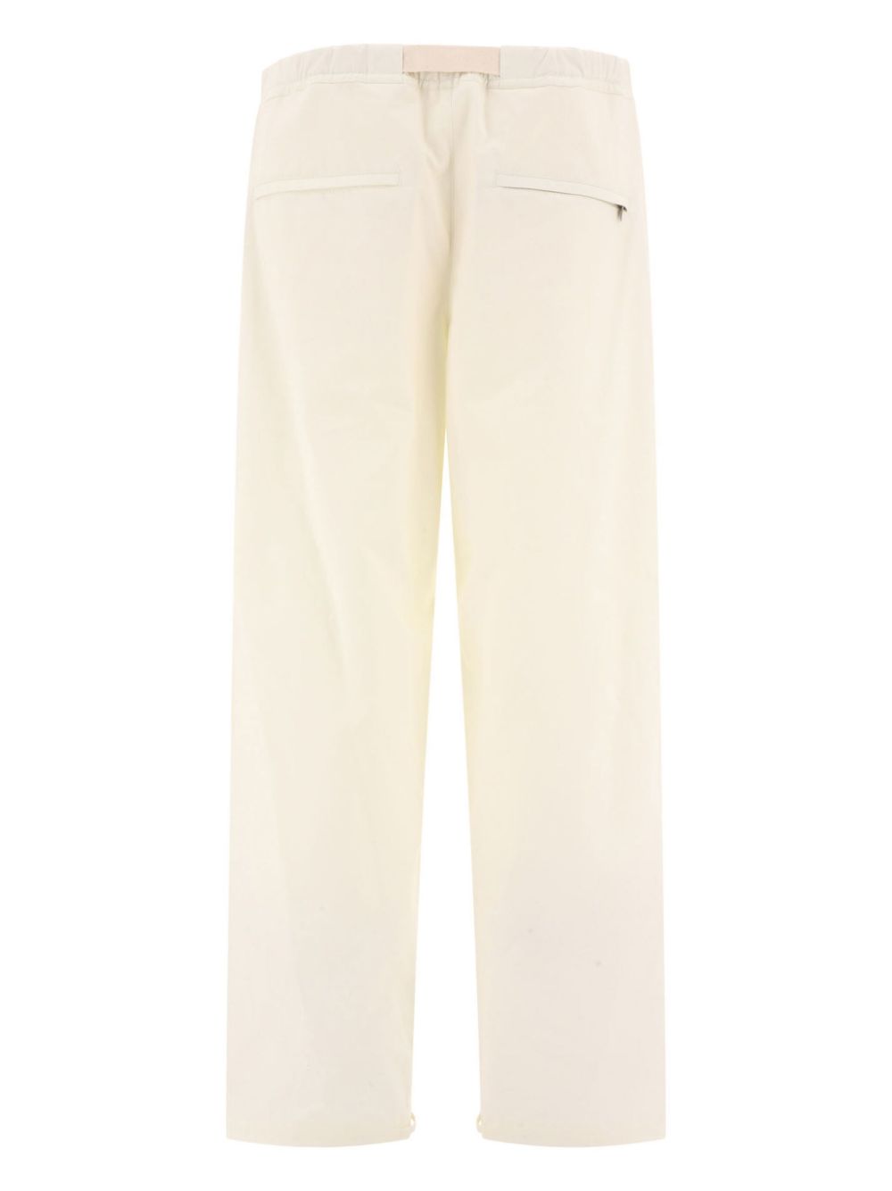 Maison-Kitsune Jil Sander Belted straight-leg Trousers White Men Regular-Fit & Straight Leg Pants