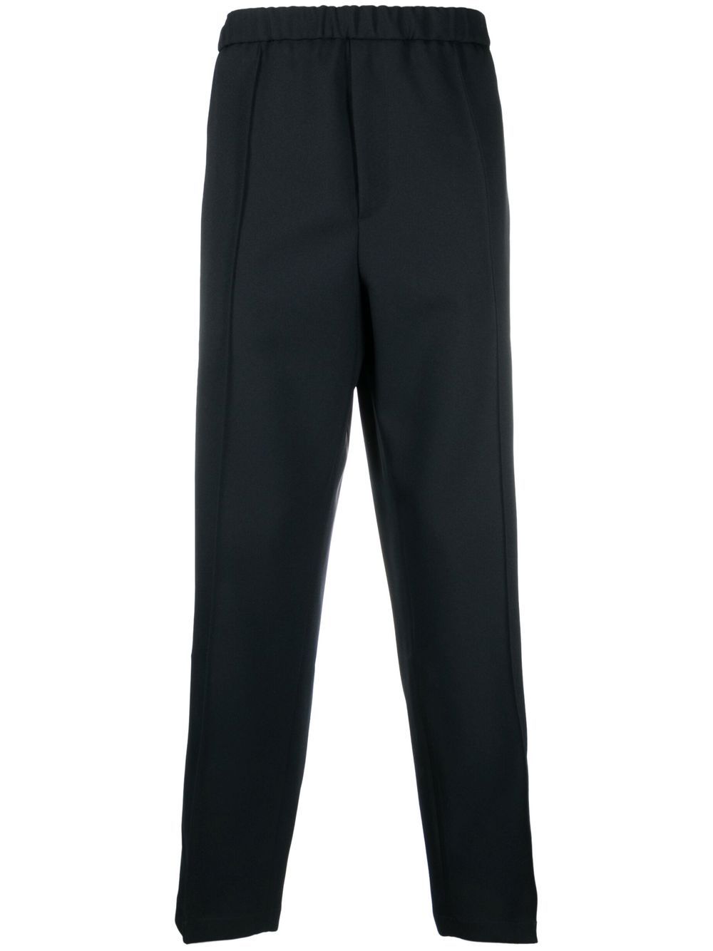 Jil Sander Cropped Tailored Trousers Blue Men Tailored Pants Maison-Kitsune