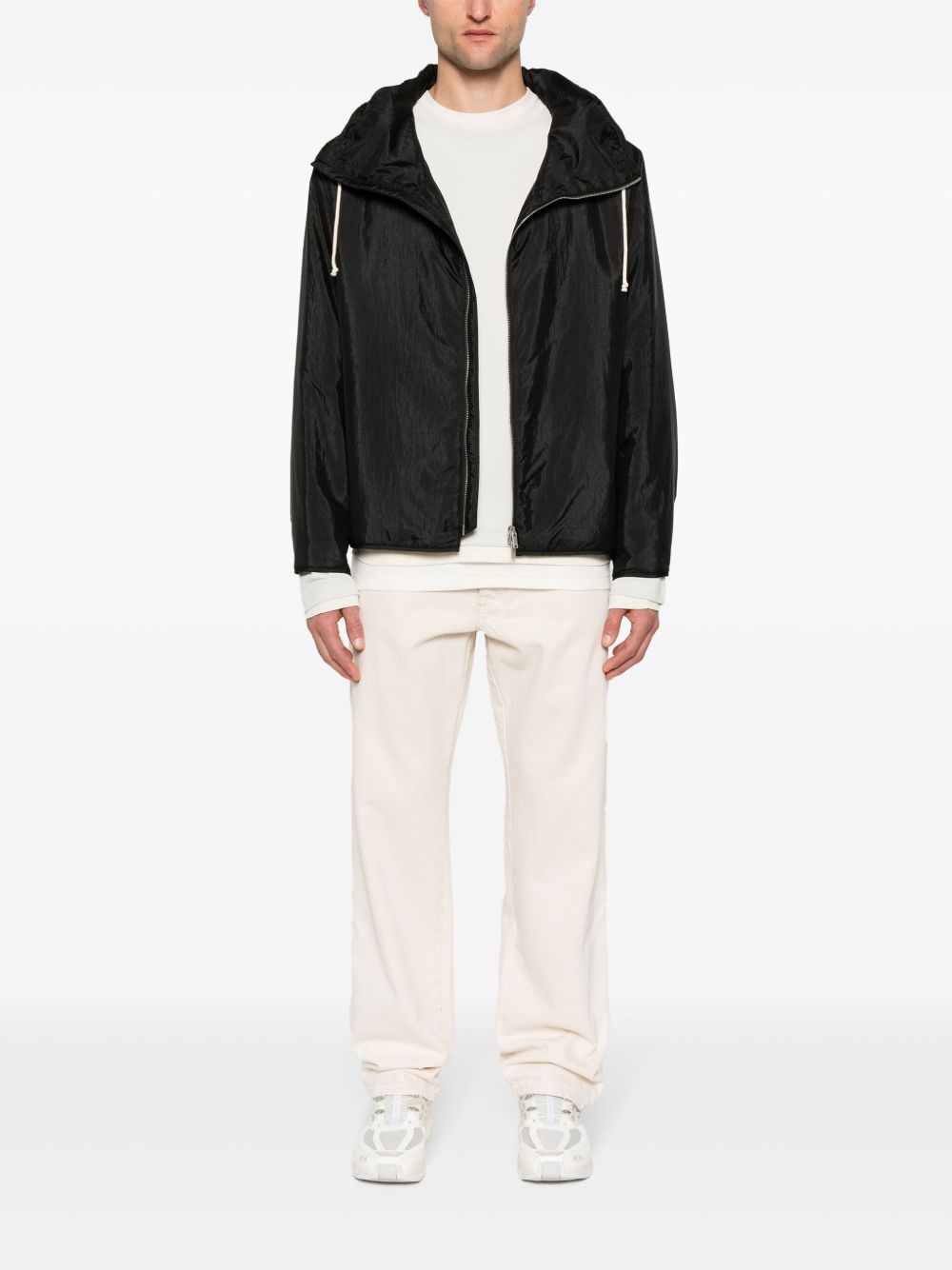 Men T-Shirts Maison-Kitsune Jil Sander Layered Cotton T-shirt Neutrals
