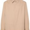 Men Shirts Maison-Kitsune Jil Sander pressed-crease Shirt Neutrals