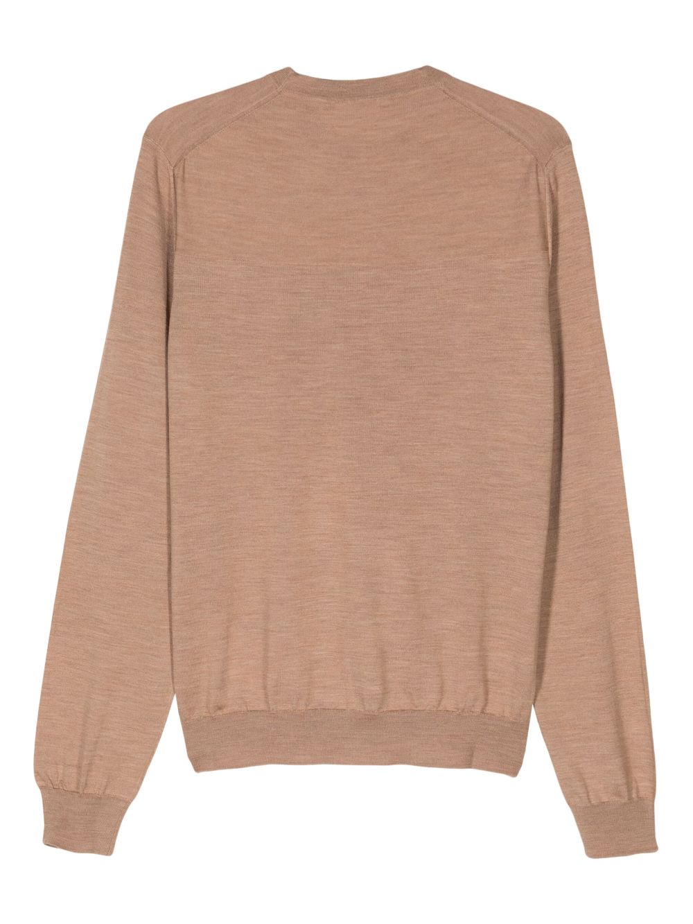 Jil Sander crew-neck Sweater Brown Men Knitted Sweaters Maison-Kitsune
