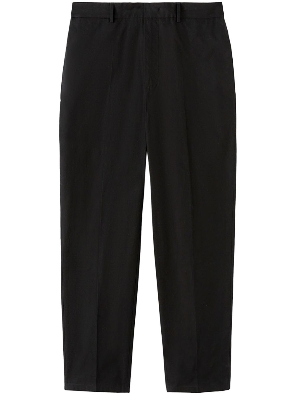 Men Regular-Fit & Straight Leg Pants Maison-Kitsune Jil Sander straight-leg Cotton Trousers Black