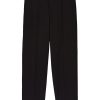 Jil Sander straight-leg Wool Trousers Black Men Tailored Pants Maison-Kitsune