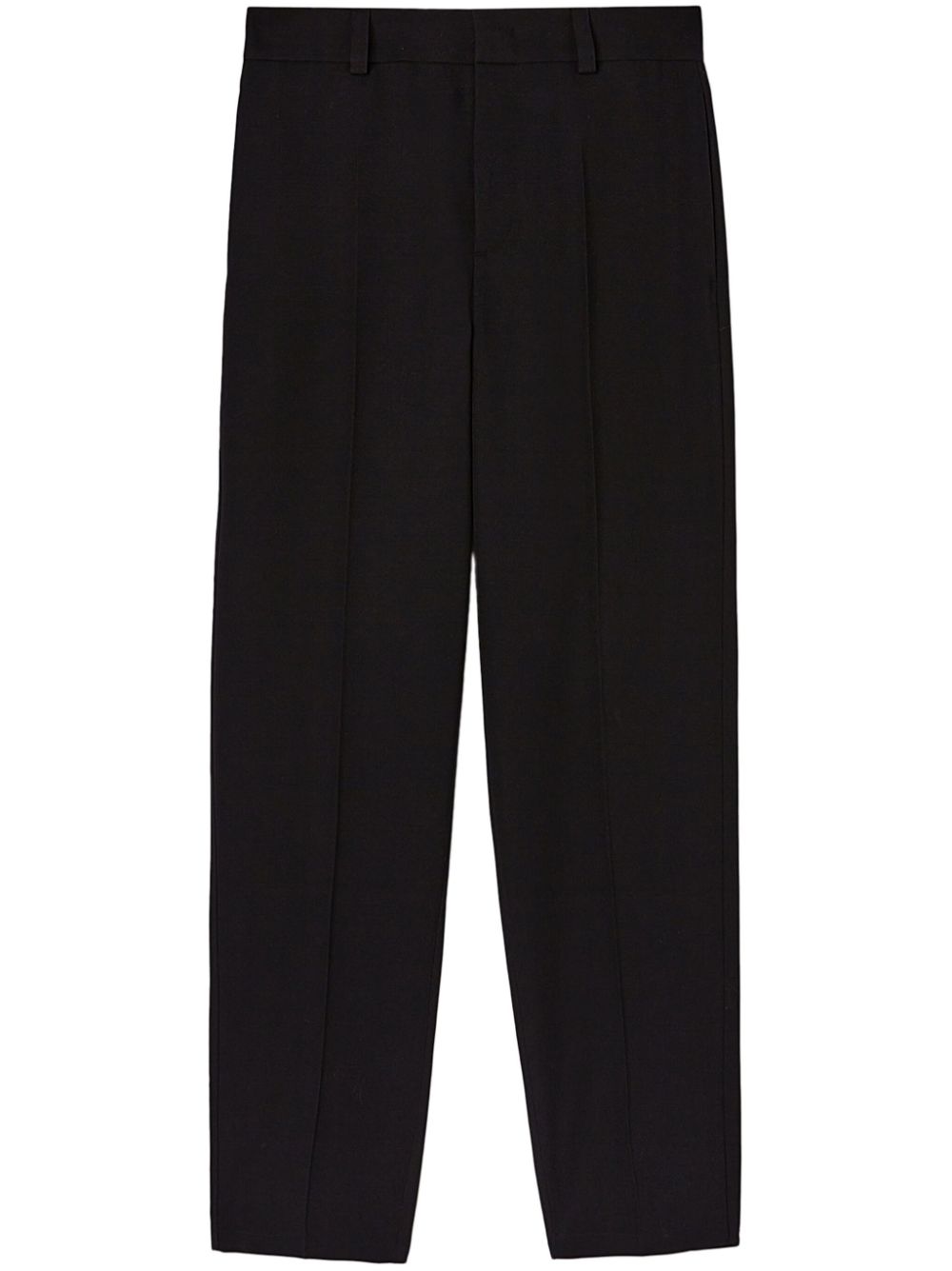 Jil Sander straight-leg Wool Trousers Black Men Tailored Pants Maison-Kitsune