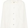 Maison-Kitsune Jil Sander logo-print Jacket Neutrals Men Shirt Jackets