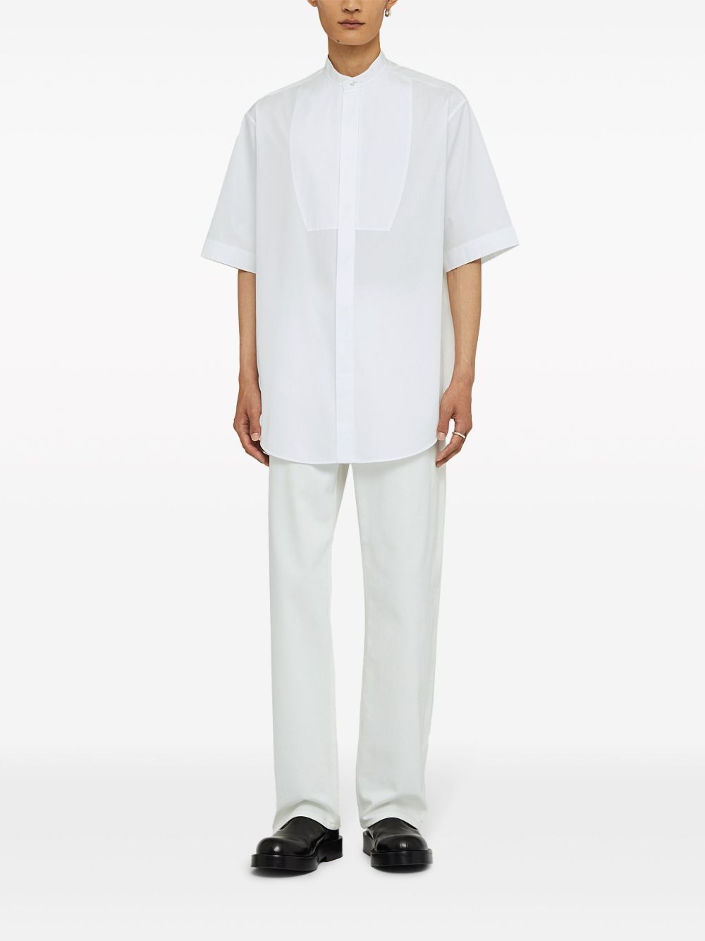 Men Shirts Maison-Kitsune Jil Sander Saturday White